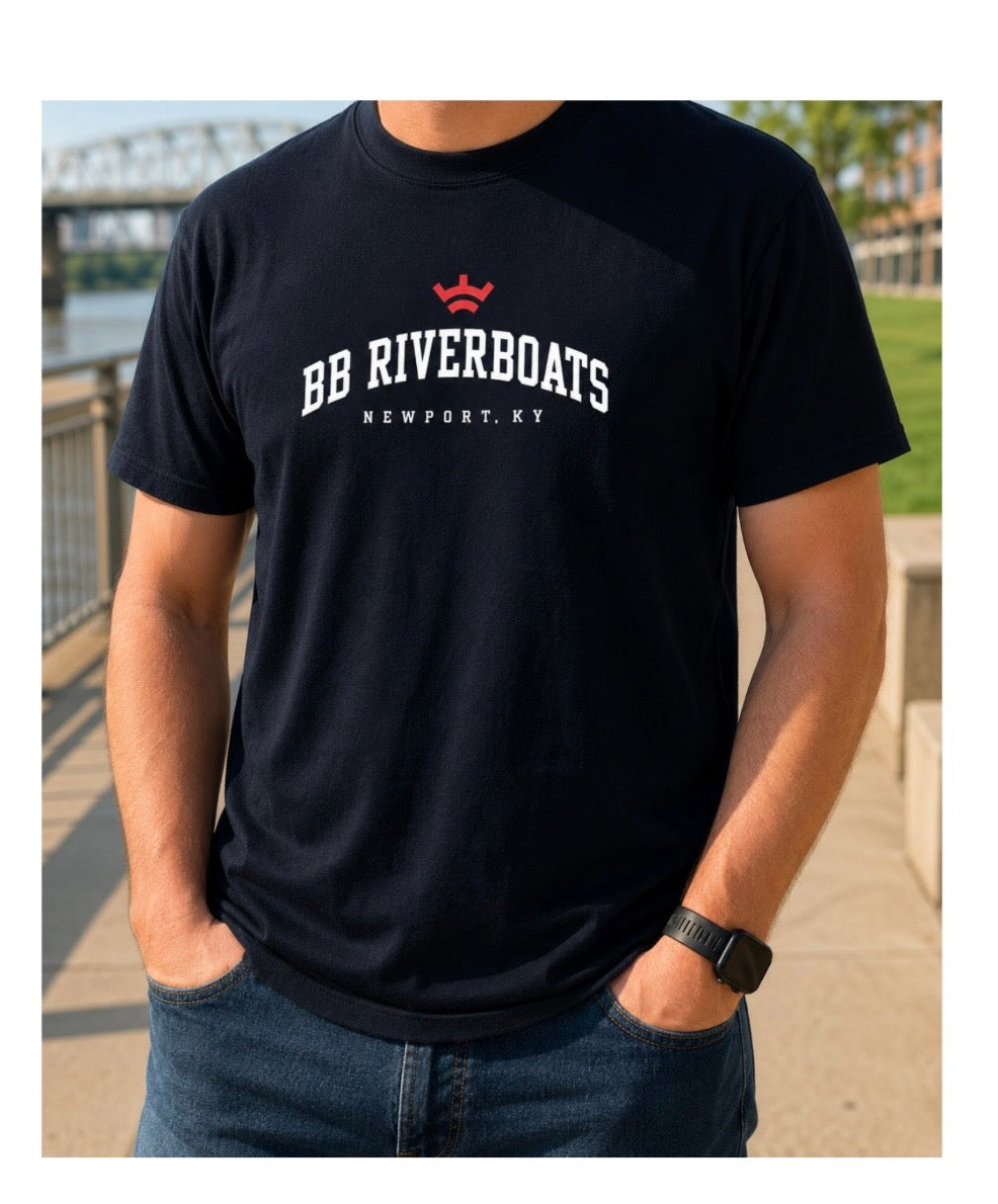 BB Riverboats Logo Arched-TSHIRT